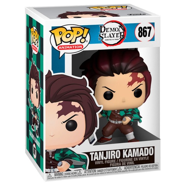 Demon Slayer Kimetsu No Yaiba Tanjiro Kamado - Funko Pop #0867 - Funko-image