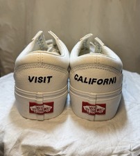 Vans Old Skool Cream White rare Visit Californi  Ltd. Release Women 7 Men 5.5