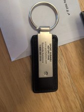 Subaru Keychain Key Ring Chain Etched Infilled On Leather Sport Subaru Florida