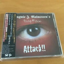 YNGWIE MALMSTEEN RISING FORCE ATTACK JAPAN CD OBI PCCY-01582 PROMO TRADING CARD