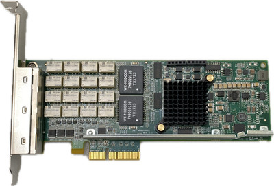 Silicom PE2G4BPI80L-SD-R Quad Port PCI-E Copper Ethernet RJ45 Bypass Card