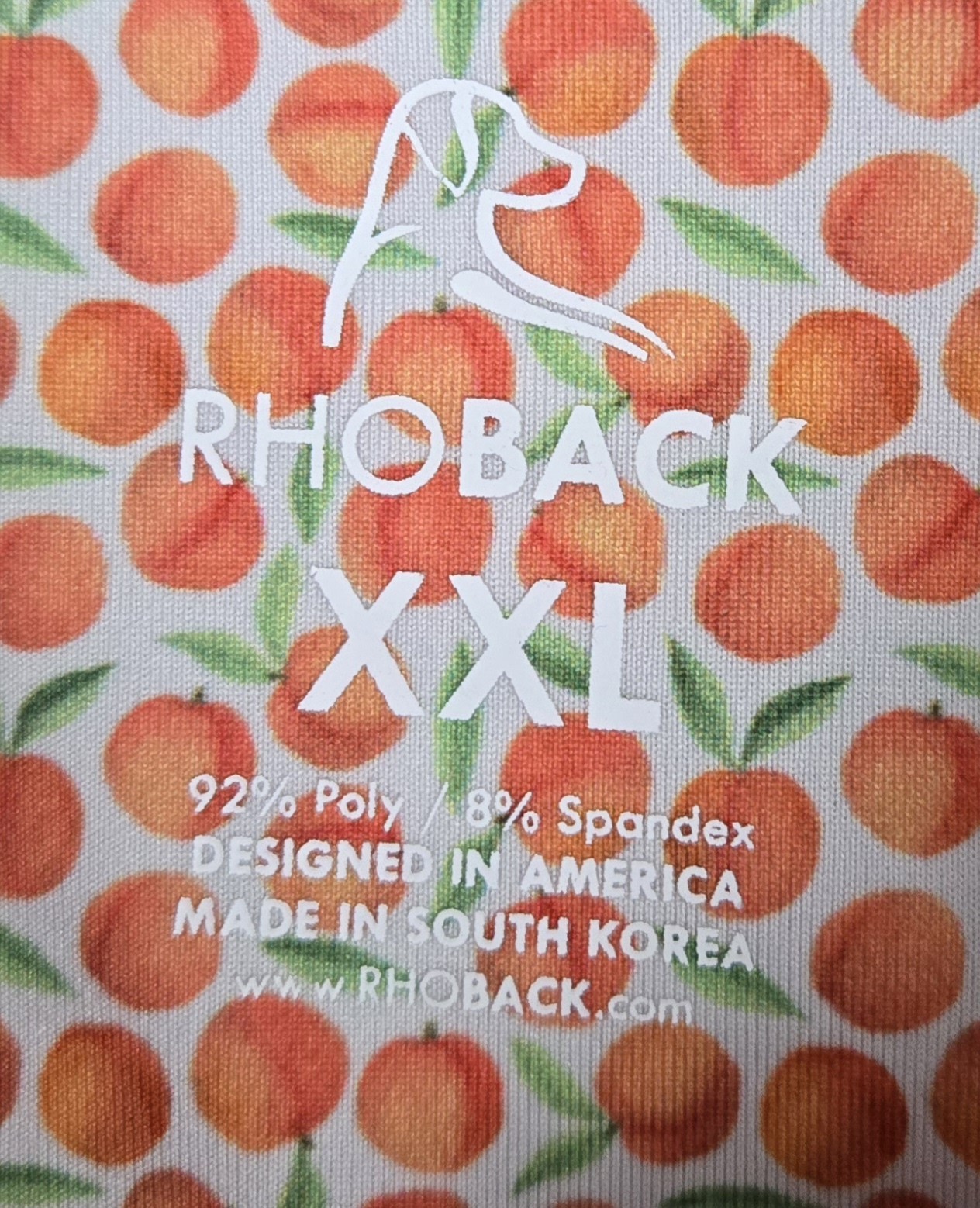 Rhoback "Absolute Peach" Stretch Performance Golf… - image 6