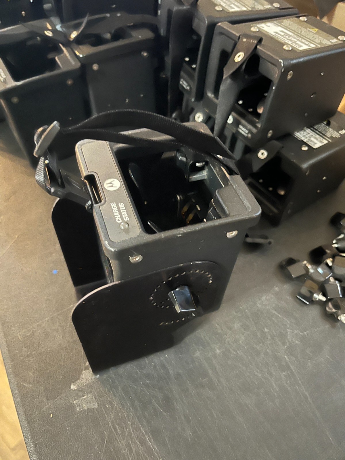 Motorola nntn7615D IMPRES Vehicle Charger for Astro Digital APX Series. Available Now for $150.00