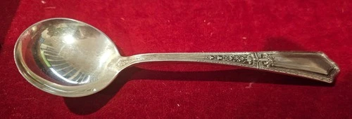 D'Orleans by Towle Sterling Silver Cream Soup Spoon 6 1/2" Heirloom Silverware