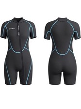 Seaskin 3mm Shorty Wetsuit - Women  s Size Medium