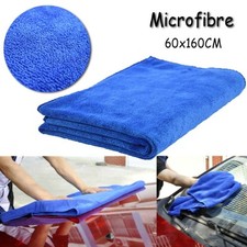 1 X GRANDE SERVIETTE DE LAVAGE EN MICROFIBRE NETTOYAGE AUTO VOITURE D??TAIL CHIF