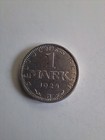 1924-J Germany 1 Mark Silver!  — photo 1