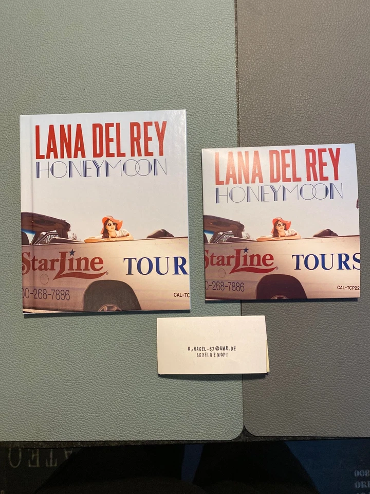 LANA DEL REY "HONEYMOON" CD BOX + CD + HARD COVER BOOK + 10 BILDER + Promo - Bild 4 von 4