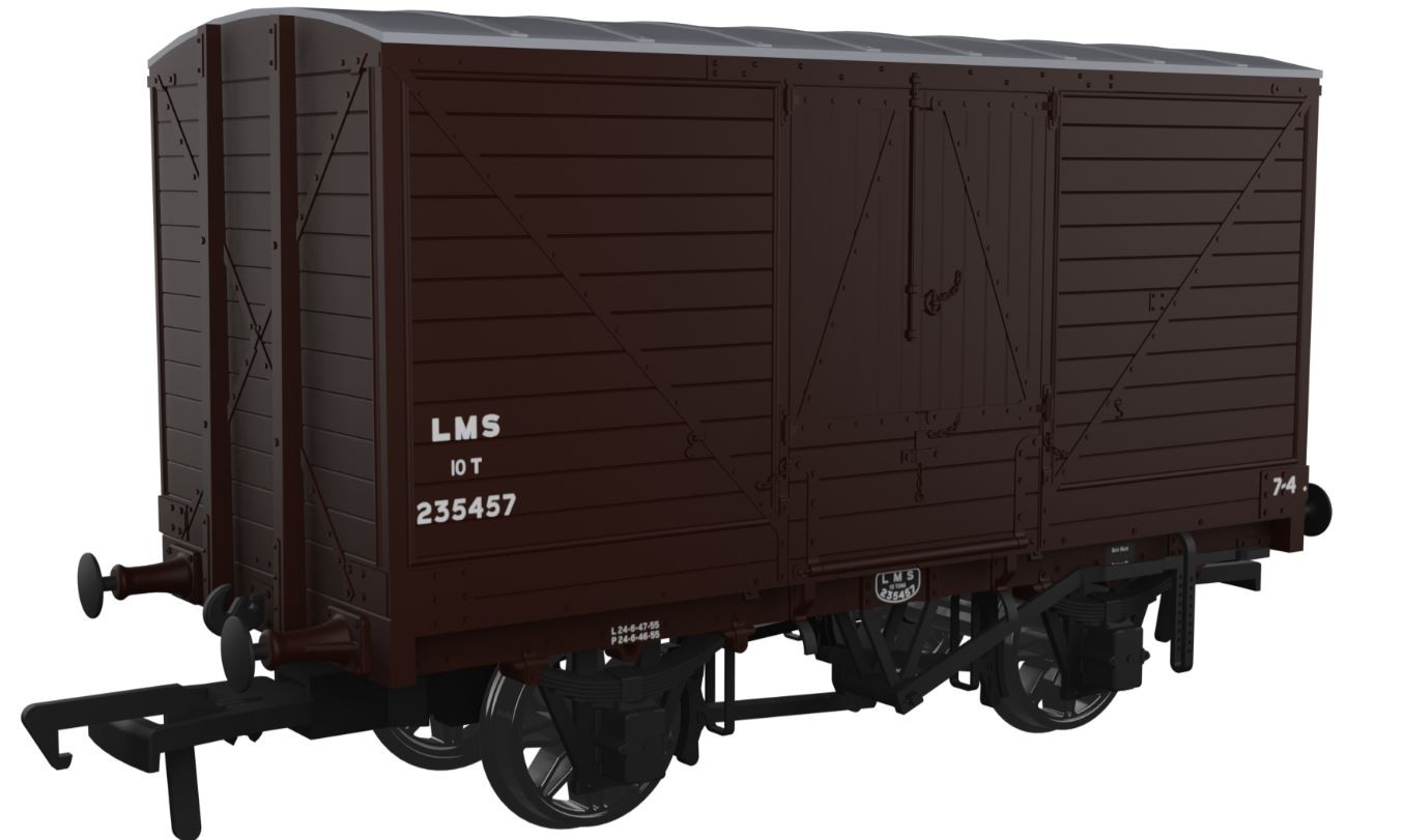 RAPIDO 945007 Dia.88 10T Van – No.235457 – LMS Bauxite (post-1936)