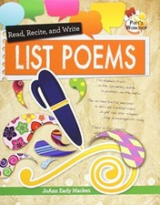 List Poems (Poet's Workshop) - Paperback NEW JoAnn Early Mac 2015-05-28