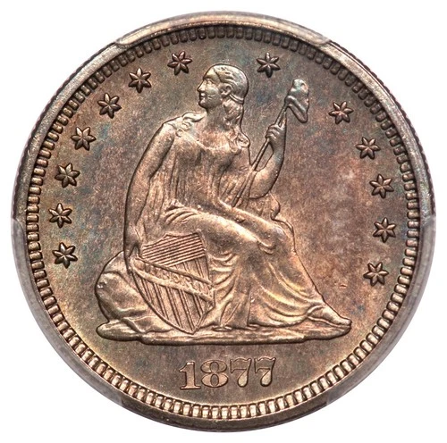1877-S 25C Liberty Seated Quarter PCGS MS63