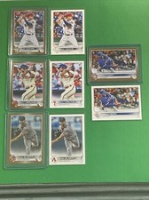 2022 Topps Series 1 Gold Parallel SP /2022 Rookie Lot (4) = Matt Vierling + More