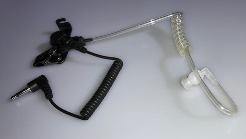 Listening Earpiece ATROC 10-3.5 Radio Motorola Kenwood Vertex EFJohnson Harris - Zdjęcie 3 z 8