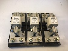  3 Cooper Bussmann 1250A, 1000V Fuse Block 170H3004 w 170M3020 450A,690V Fuses