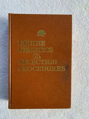 VTG Book Equine Genetics & Selection Procedures (Hardcover) 1978