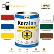KORALAN Beutenschutz Lack PREMIUM Beutenfarbe versch. Farben Imkerei Bienen 2,5L