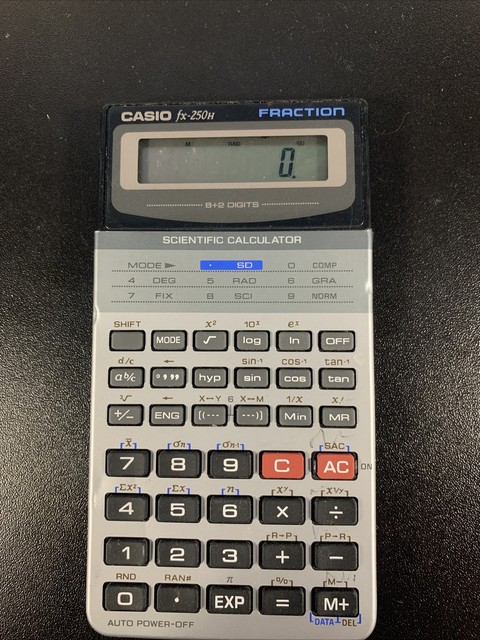 casio fx 825x fraction