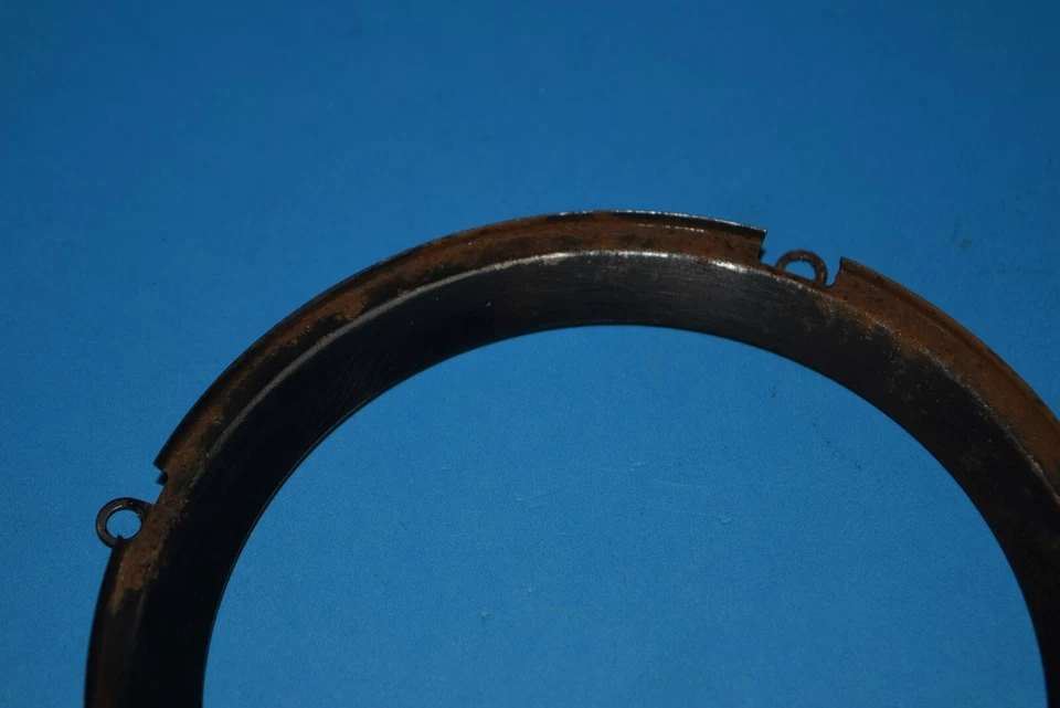 1967-68 OEM MERCURY COUGAR XR 7 TACH TACHOMETER LENS TRIM BEZEL - Image 2 of 4