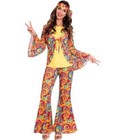 Hippy Woman Costume Fancy Dress Up Costume Party W02