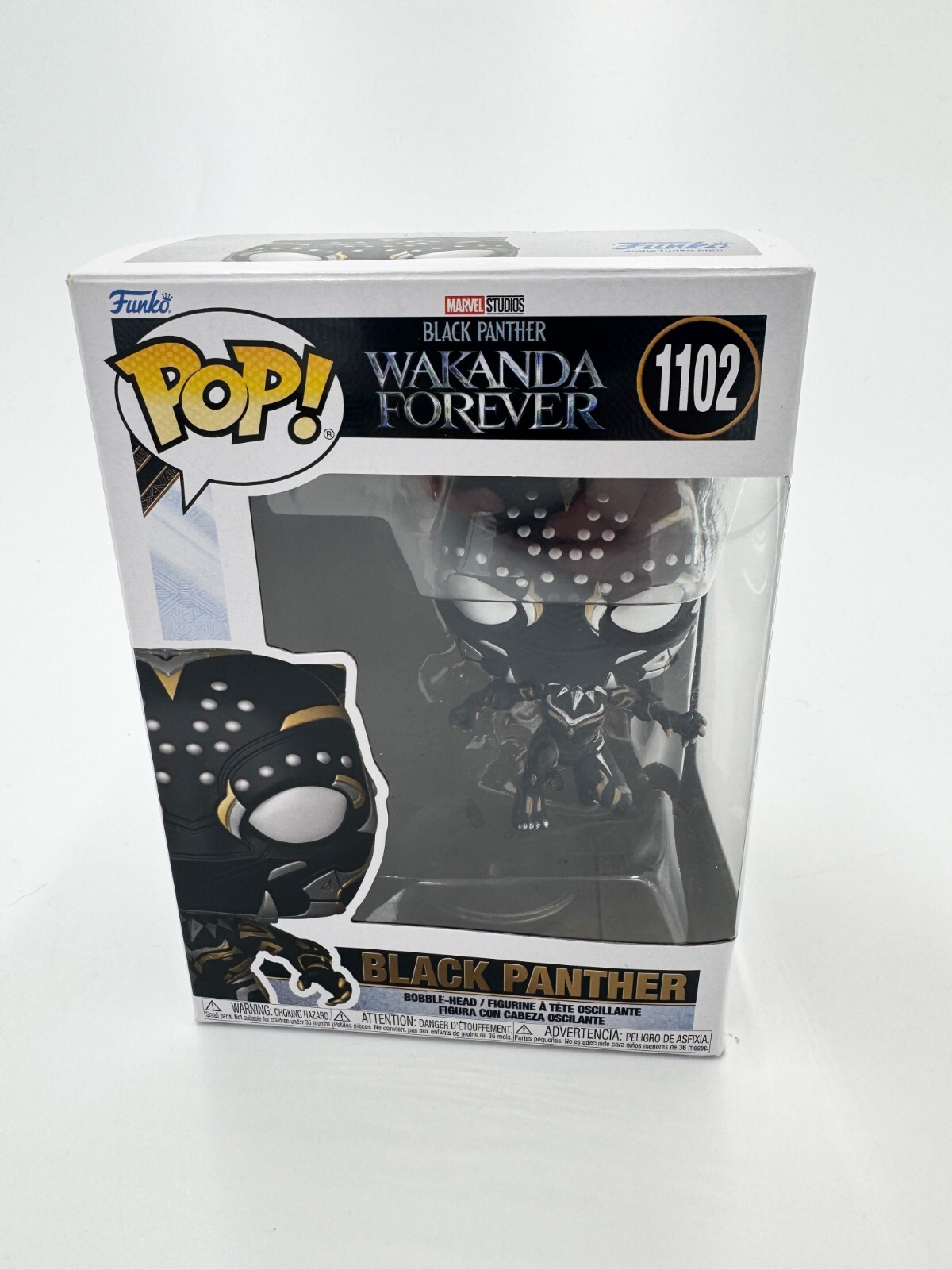 Funko Pop! Black Panther #1102 - Figura Vinilo - Marvel - Wakanda Forever