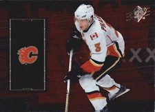 #56 Dion Phaneuf - Calgary Flames - 2009-10 SPx Hockey