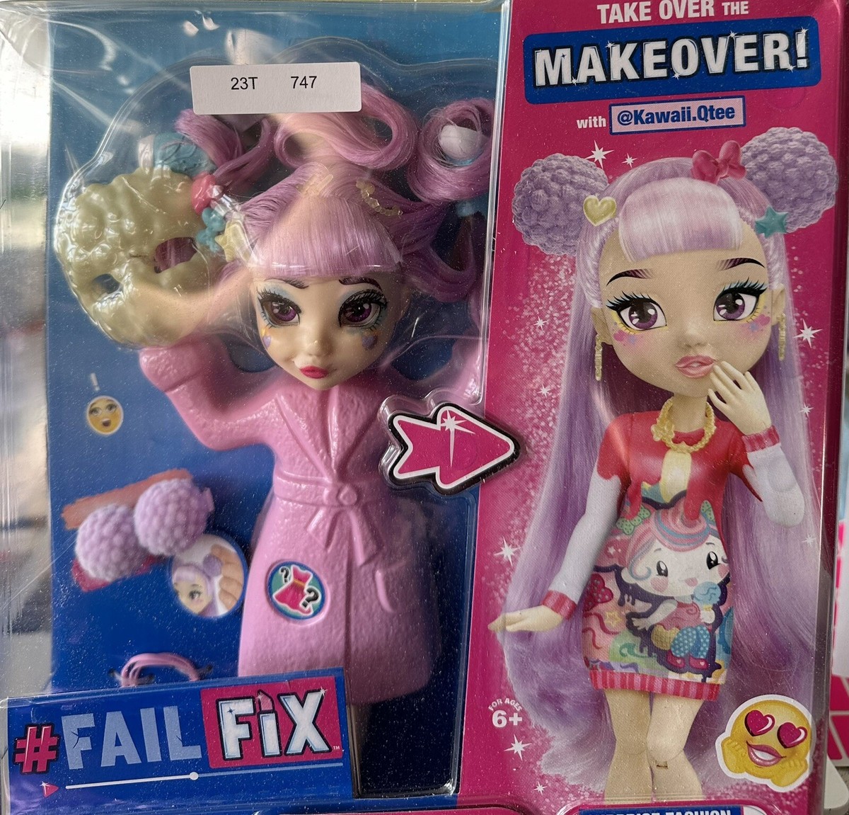Moose Toys Fail Fix Take Over The Makeover With Kawaii Qtee