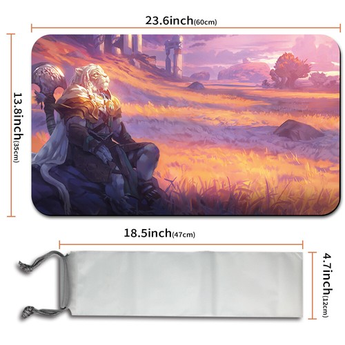 PLAINS - Alfombra de juego Magic The Gathering Magic The Gathering TCG CCG MTG - Imagen 2 de 5