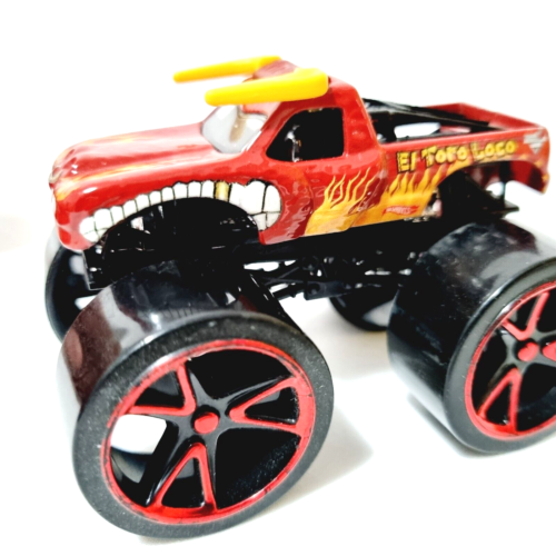 Hot Wheels Monster Jam El Toro Loco Monster Truck Horns Big Wheel 1:64 Mattel - Picture 1 of 24