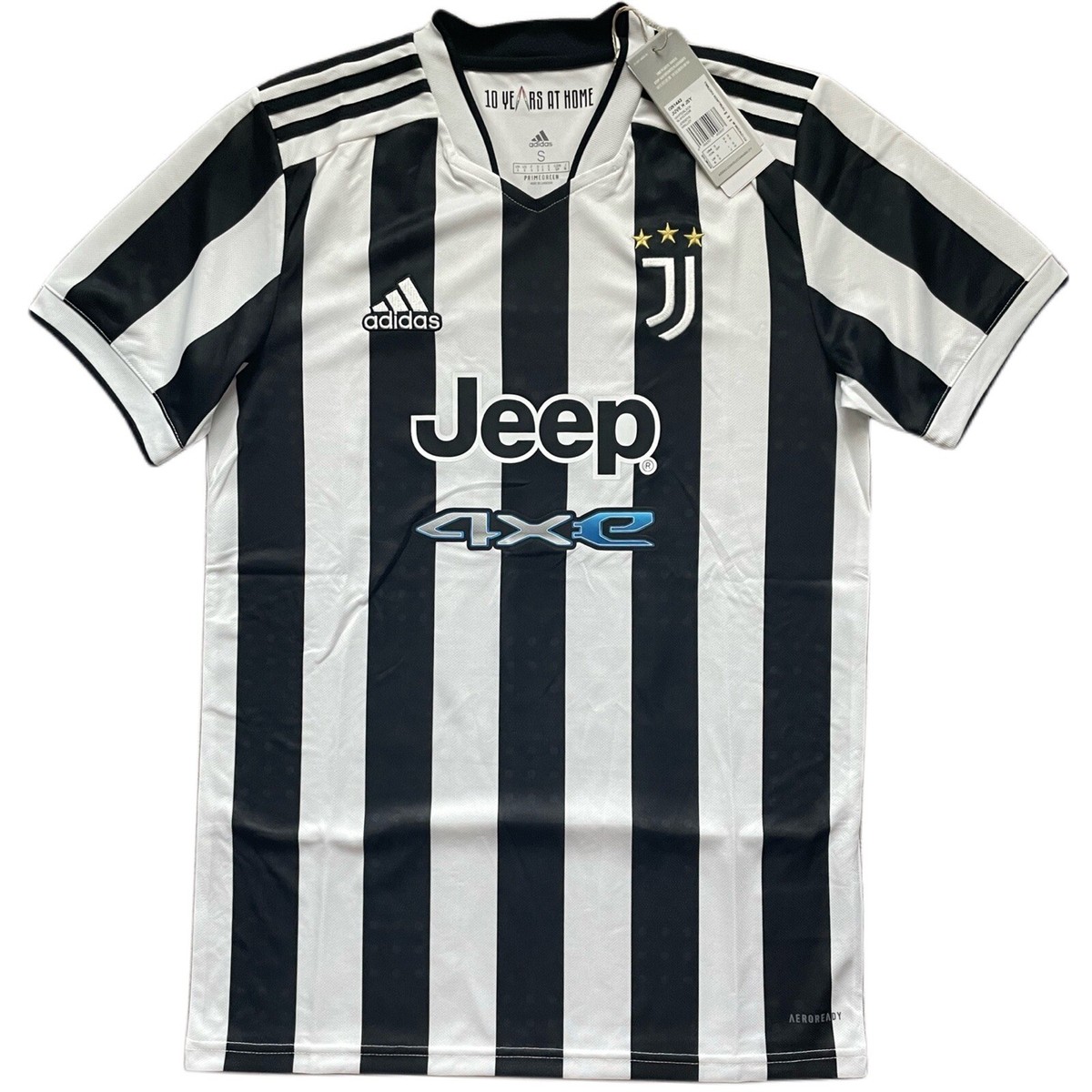 2021/22 Juventus Home Jersey #7 Vlahovic Small Adidas Soccer