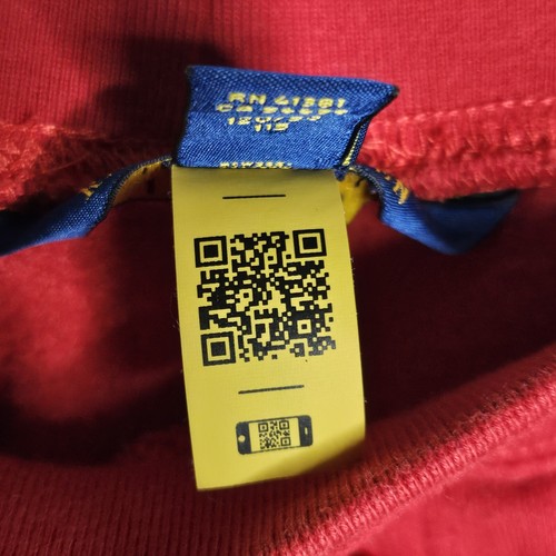 Boys Polo Ralph Lauren Red Logo Fleece Shorts Sweatshort Pull On Pockets Size 5 - Picture 6 of 11