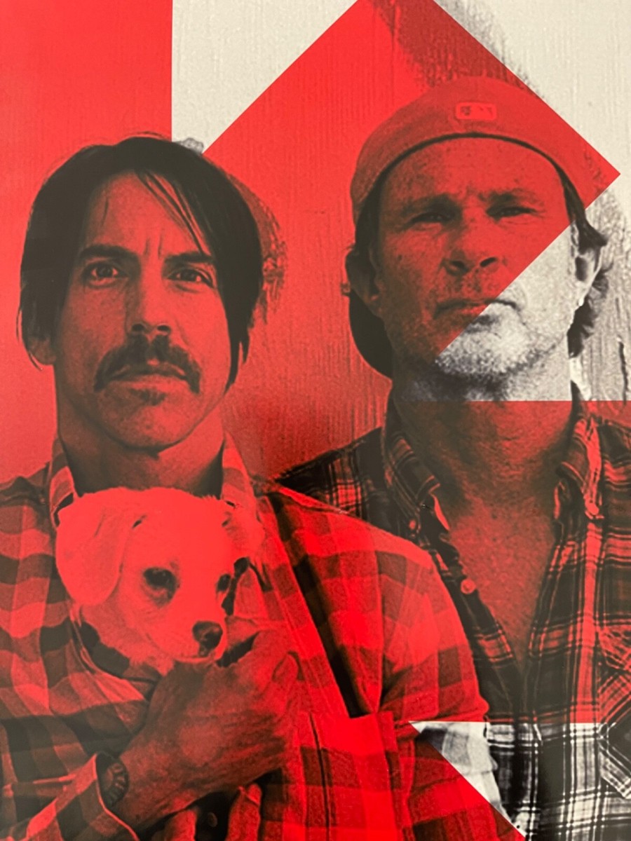RED HOT CHILI PEPPERS, LICENSED 2012 POSTER | eBay