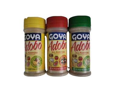 GOYA ADOBO ALL PURPOSE SEASONING. 3