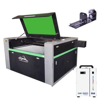 51'' x 35'' 150W CO2 Laser Engraver Cutter Rotation Axis Lightburn Software