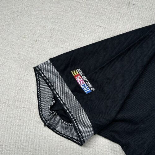 Vintage Vantage Shirt Mens XL Coca Cola Nascar Polo Combed Checker Flag Baggy - Picture 3 of 11