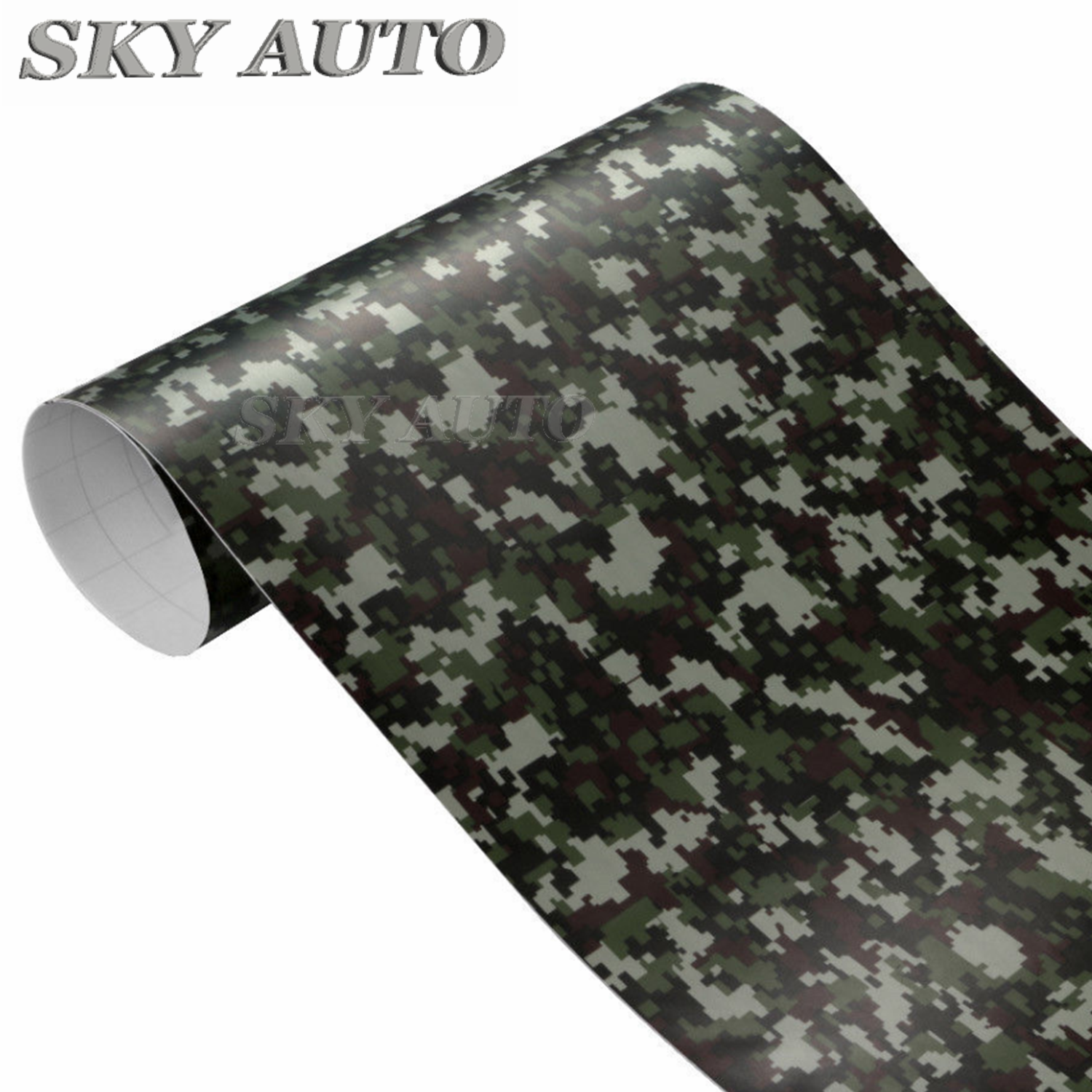 Image 11 - DIGITAL GREEN Camouflage Vinyl Car Wrap Film Sheet + Free Tools( 2 feet &amp;amp; up )