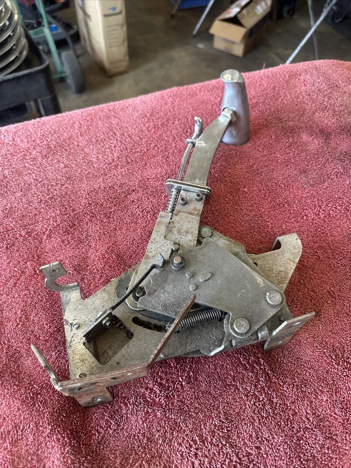 B&M RATCHET SHIFTER + T-HANDLE VINTAGE RACING MUSCLE CAR HOT ROD rat ratchet - Image 4 of 4