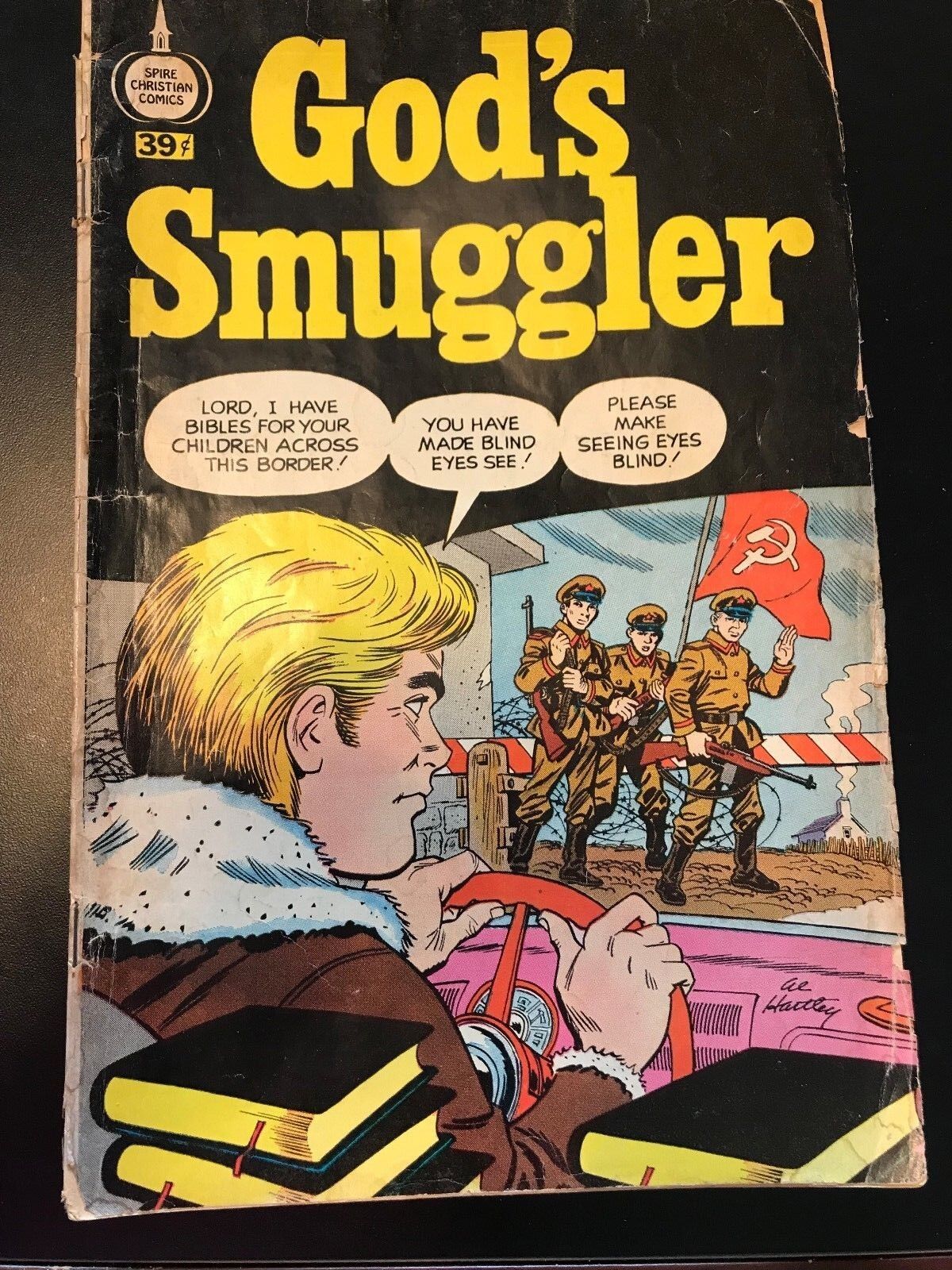 Christian Comic "God's Smuggler" by Al Hartley 1972 Fleming H. Revell Co. Rare C