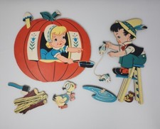 MCM Mother Goose Nursery Dolly Toy Wall Decor Childs Decor Vintage Nursery Decor