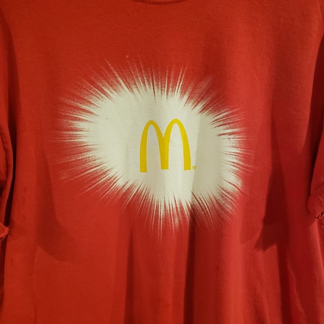 Mcdonald's Employee TShirt Large Red eBay