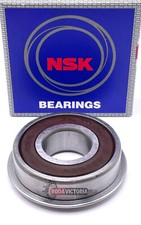 NSK 6202 2RS NR Deep Groove Ball Bearing, Rubber Sealed Snap Ring 15x35x11 mm