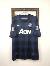 Manchester United Away football shirt 2013 Soccer Nike Jersey Mens Trikot Sz 2XL