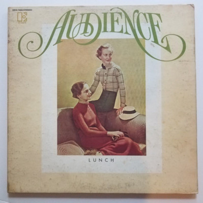 AUDIENCE ''LUNCH'' ORIGINAL PROGRESSIVE ROCK LP - Elektra Records Butterfly Label