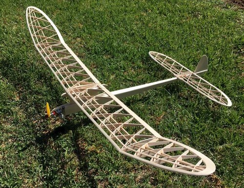 Model Airplane Plans (FF): URANUS 46", 275s.i. Contest 1/2A by Oscar Mayes - Picture 3 of 3