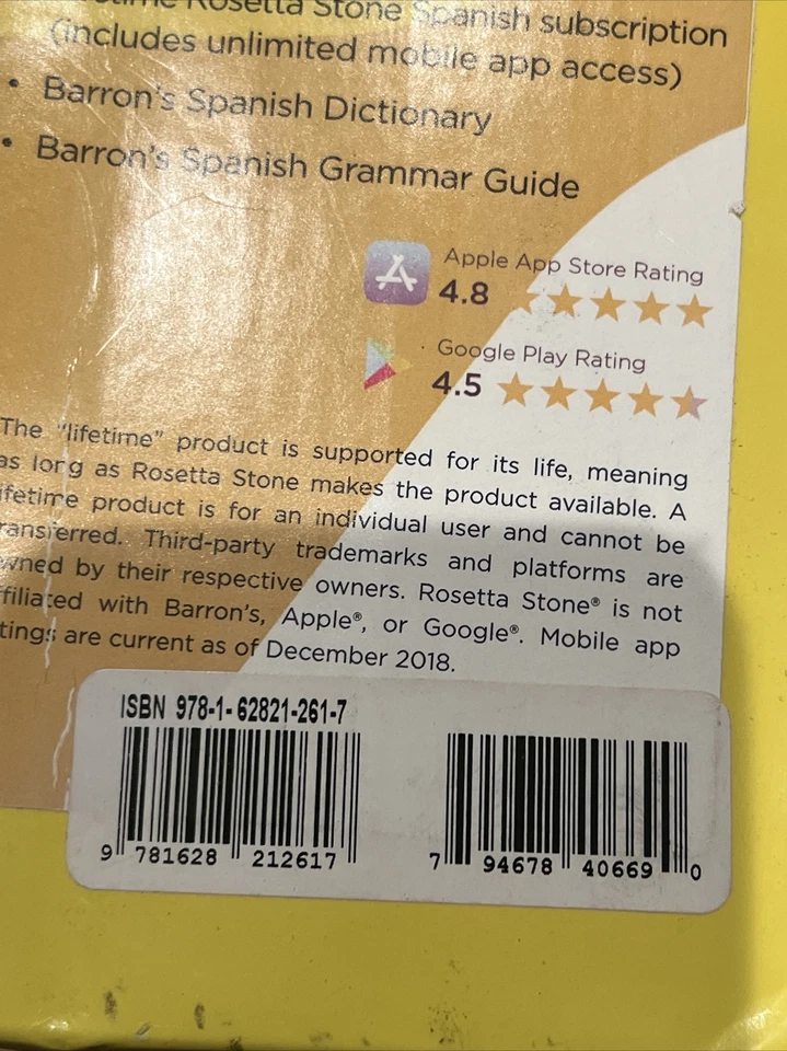 Rosetta Stone Spanish Bonus Pack Bundle Lifetime Online Access + Grammar Guide + - Image 3 of 4