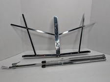 Hamilton No. 400-N Folding Chrome Music Stand, Adjustable Height