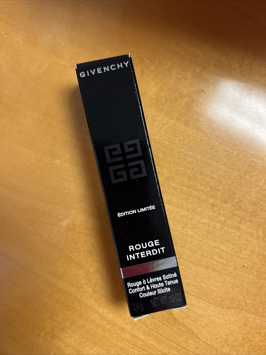 Givenchy Rouge Interdit Vinyl Color Enhancing Lipstick 26 Midnight