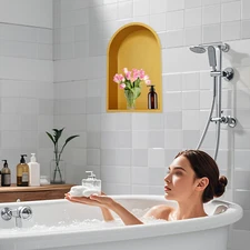 Recessed Shower Storage Stainless Steel Shower Niche Bathtub Wall Niche