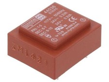 44036 Transformator: &uuml;berzogen 0,6VA 117VAC 24V 24V 12mA 12mA MYRRA