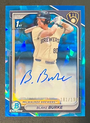 12% off! (you pick) Milwaukee Brewers 2024 Bowman DRAFT (base, parallels)  
