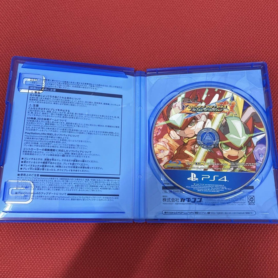 ROCKAMAN Zero and ZX Double Hero Collection Mega Man PS4 PlayStation 4 w/Case 66 - Image 2 of 3